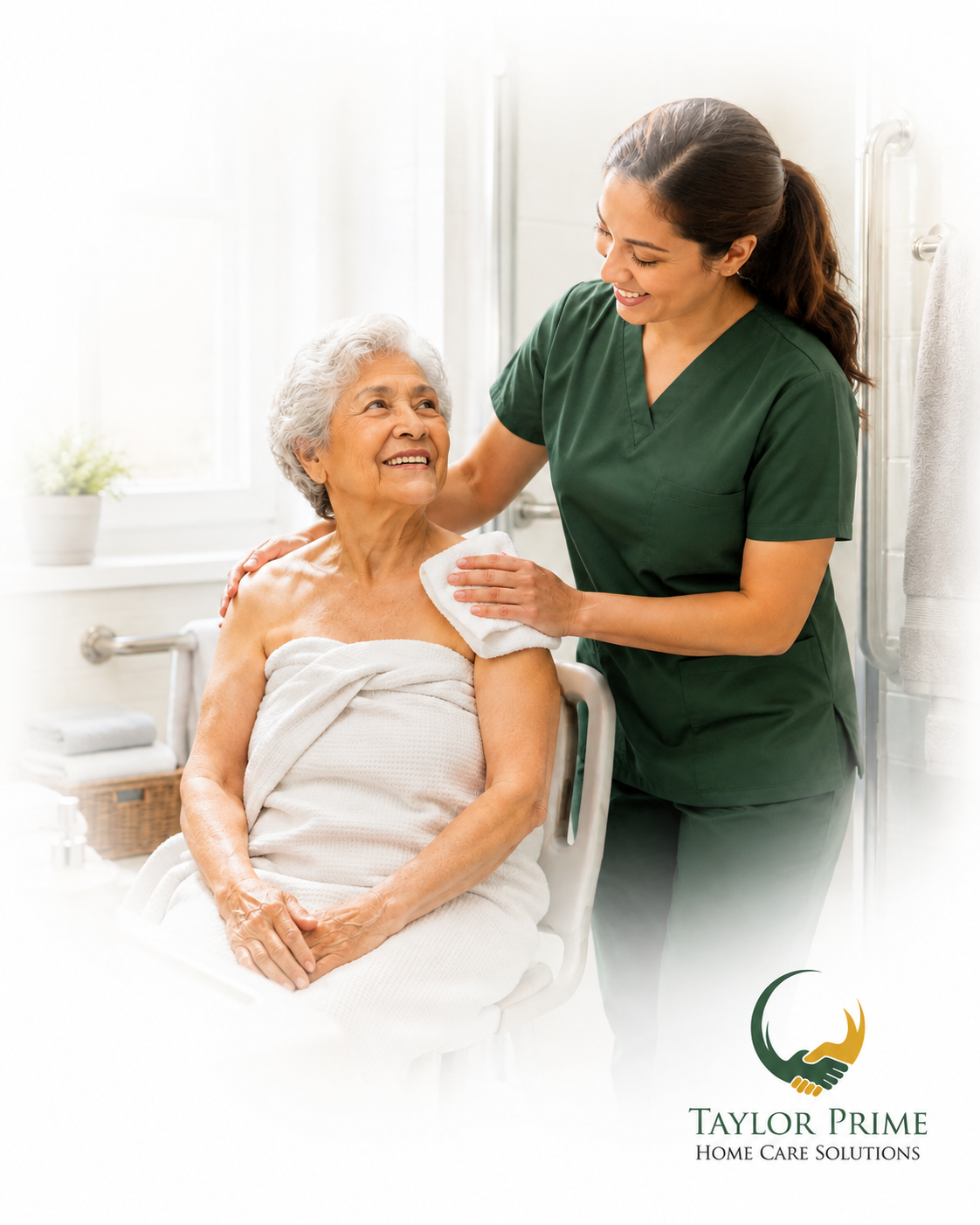 Taylor Prime Home Care Solutions Bathing and Hygeine Assistance